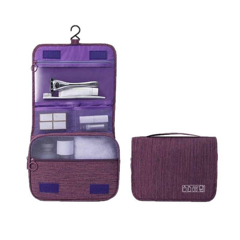 Foldable Hanging Toiletry Bag – Travel Wash Organiser