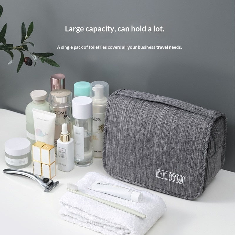Foldable Hanging Toiletry Bag – Travel Wash Organiser