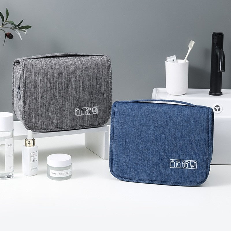 Foldable Hanging Toiletry Bag – Travel Wash Organiser