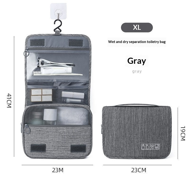 Foldable Hanging Toiletry Bag – Travel Wash Organiser