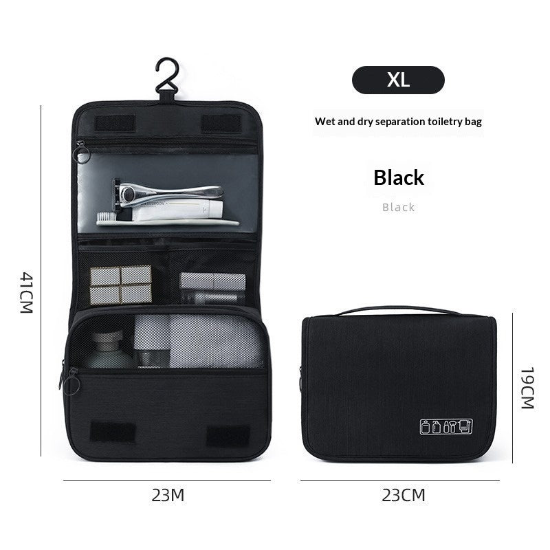 Foldable Hanging Toiletry Bag – Travel Wash Organiser