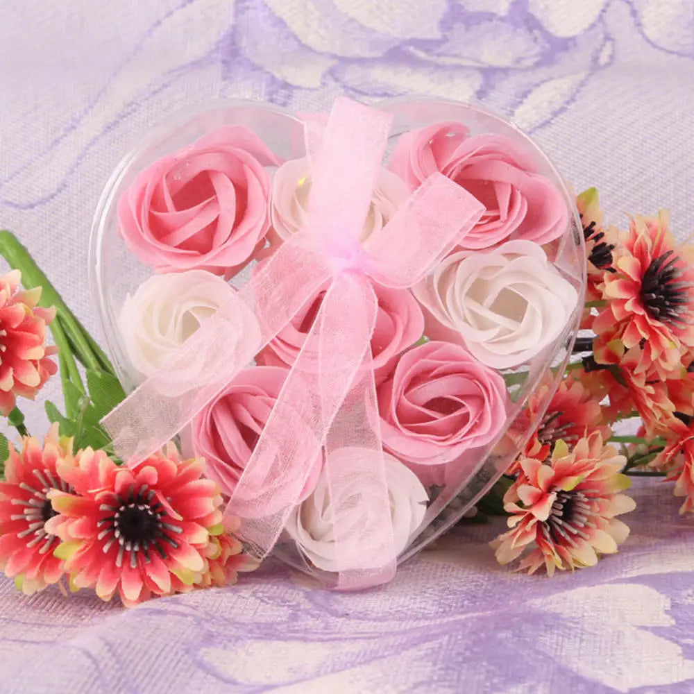 Soap Rose Flower Bouquet for Valentine's Day