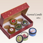 Christmas Scented Soy Wax Candle Gift Set