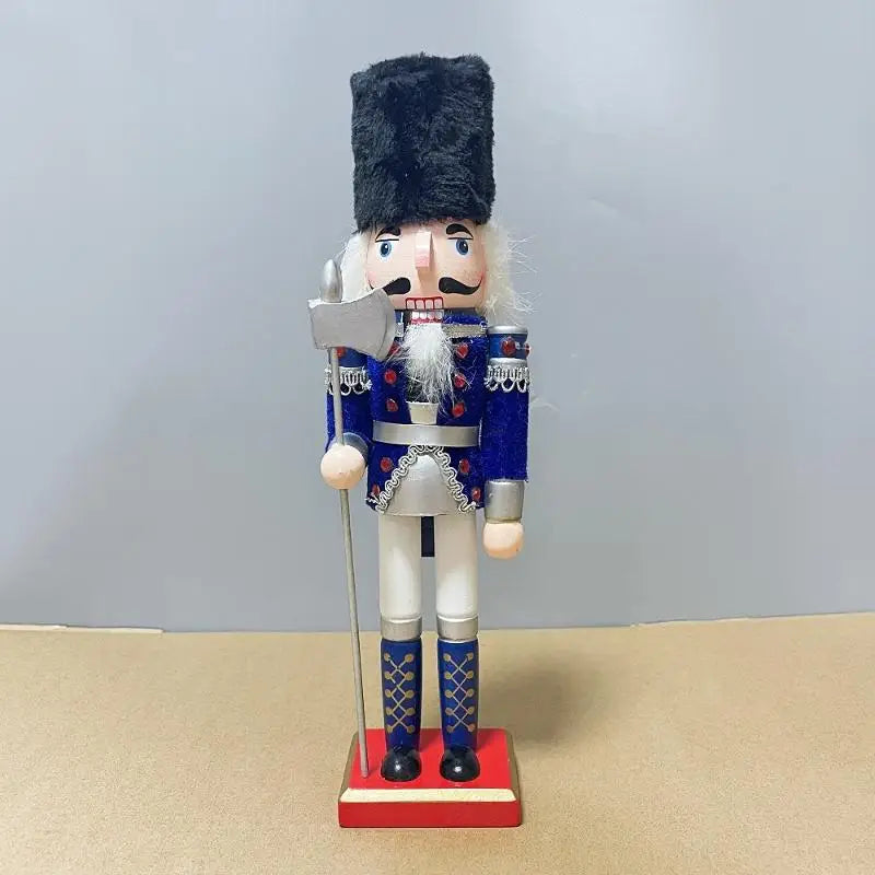 Wooden Nutcracker Christmas Ornament, 30cm - Wood