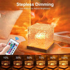 Ocean Wave Projector Night Light with Remote - ABS