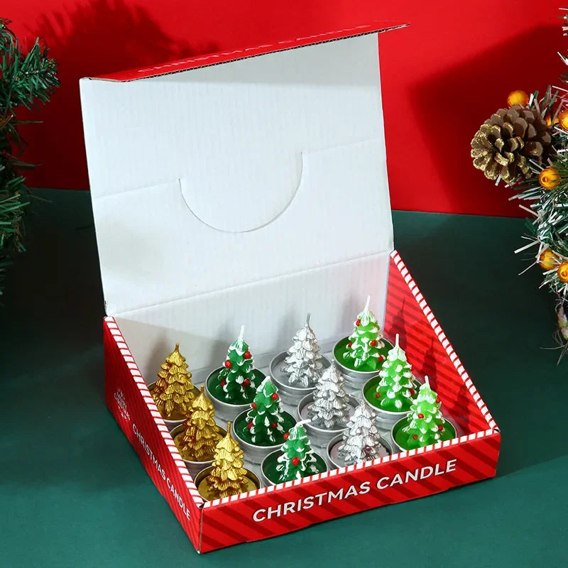12 Piece Christmas Candle Gift Set