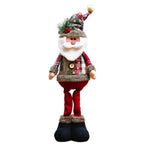 Long-Legged Plush Christmas Decorations, Santa, Snowman and Reindeer