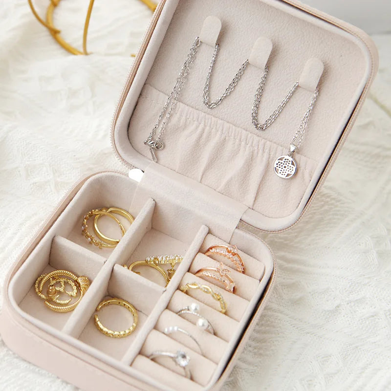 Single Layer Travel Jewellery Box