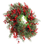 Faux Berry Christmas Wreath