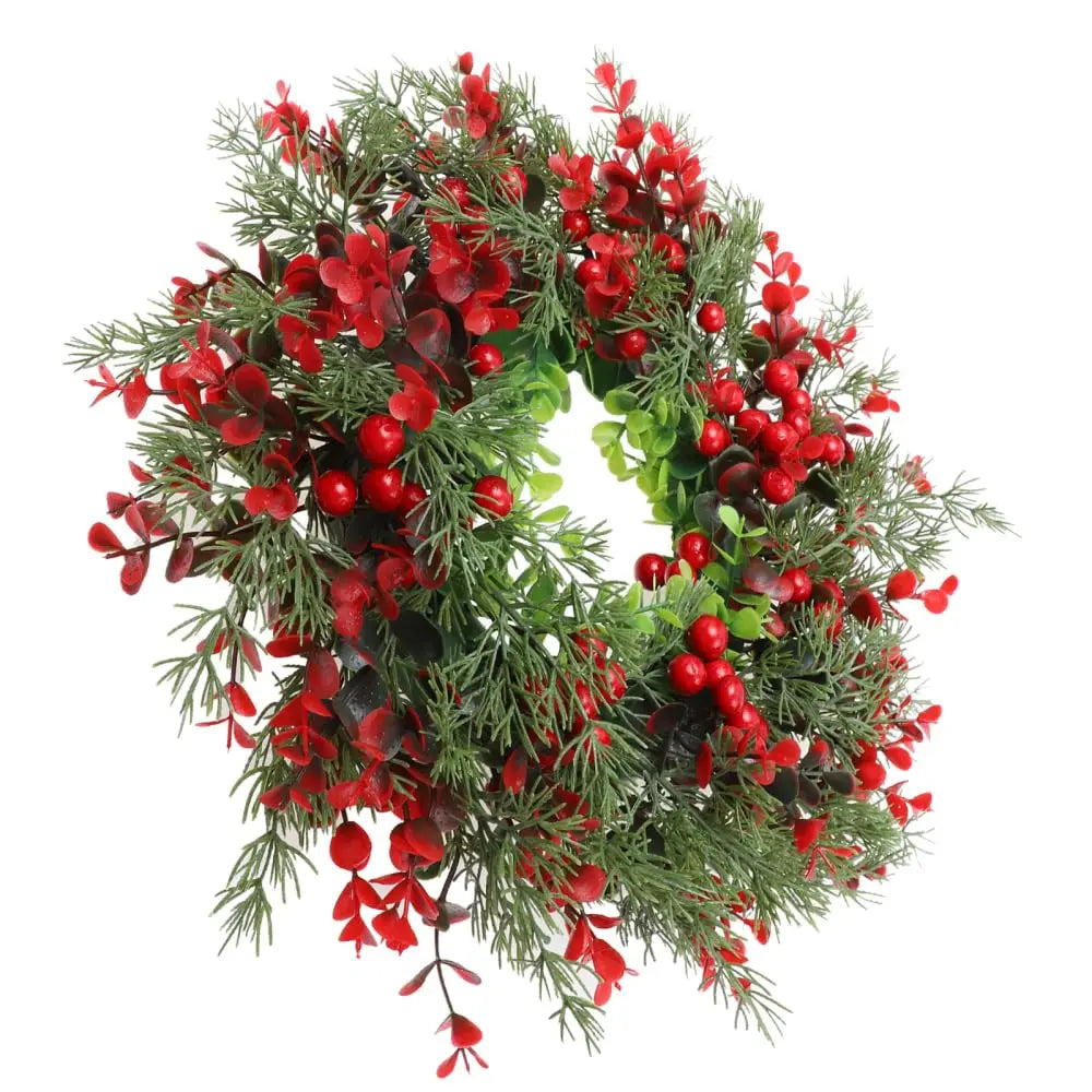 Faux Berry Christmas Wreath
