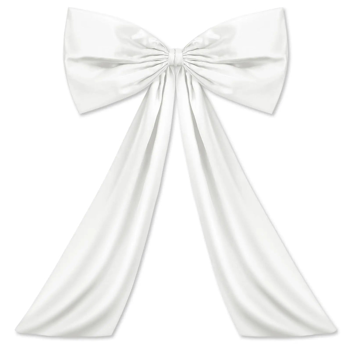Large Satin Bow Christmas Tree Topper