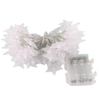 Star Fairy Lights, Battery Operated - Warm white