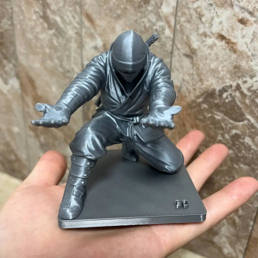 Miniature Ninja Pen Holder Desk Ornament