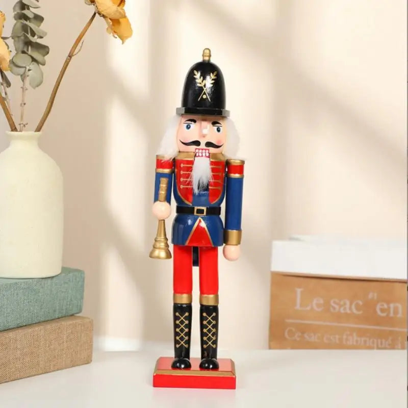 Wooden Nutcracker Christmas Ornament, 30cm - Wood