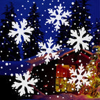 Christmas Snowflake LED Projector Light