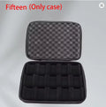 5 Slot Watch Box, Portable Watch Travel Case - Mixed Materials