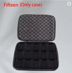 5 Slot Watch Box, Portable Watch Travel Case - Mixed Materials
