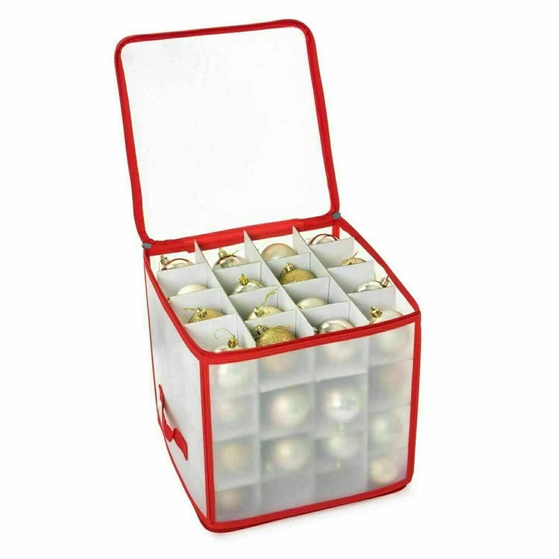 Christmas Bauble Storage Box, 64 Compartments