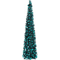 Foldable Spiral Tinsel Christmas Tree