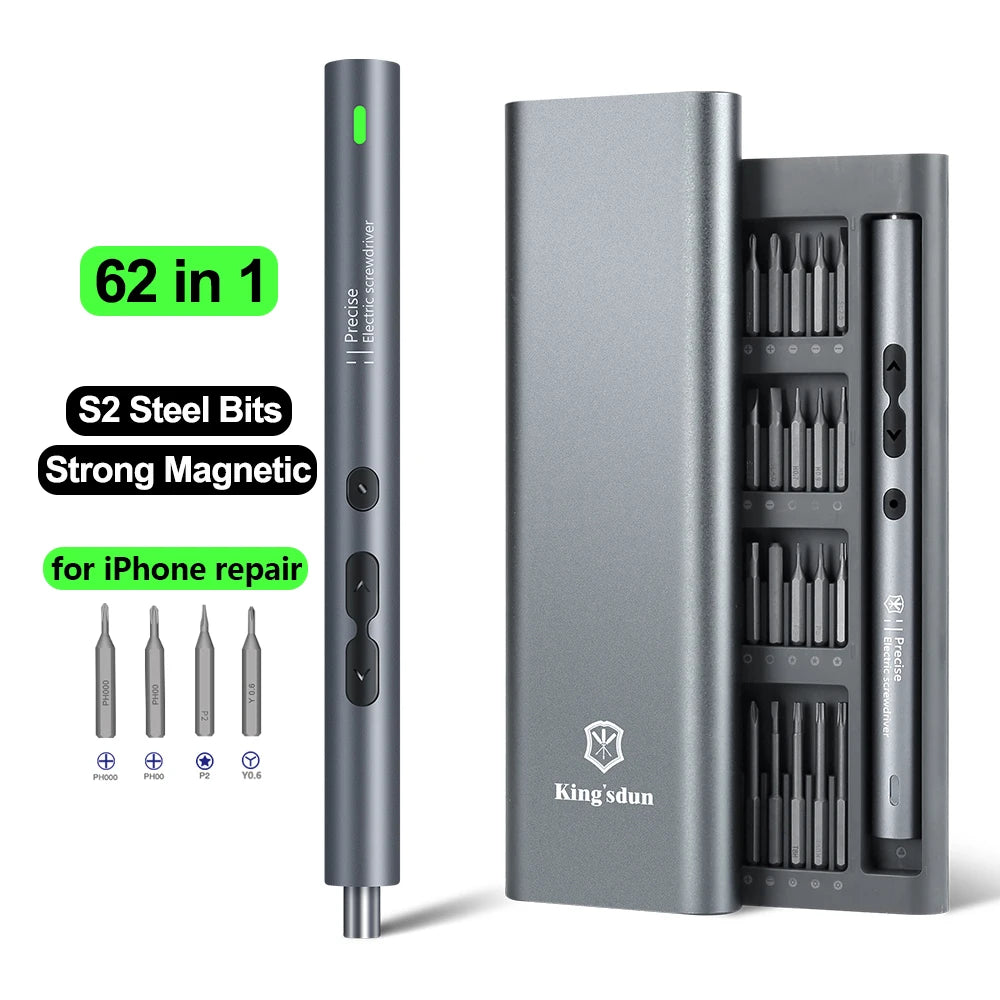 Cordless Electric Precision Screwdriver Set