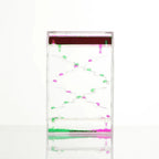 Liquid Motion Hourglass Timer, Oil Drop Desk Ornament - Resin