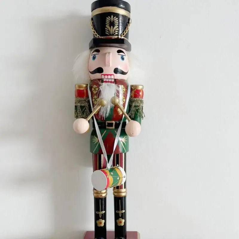 Wooden Nutcracker Christmas Ornament, 30cm - Wood