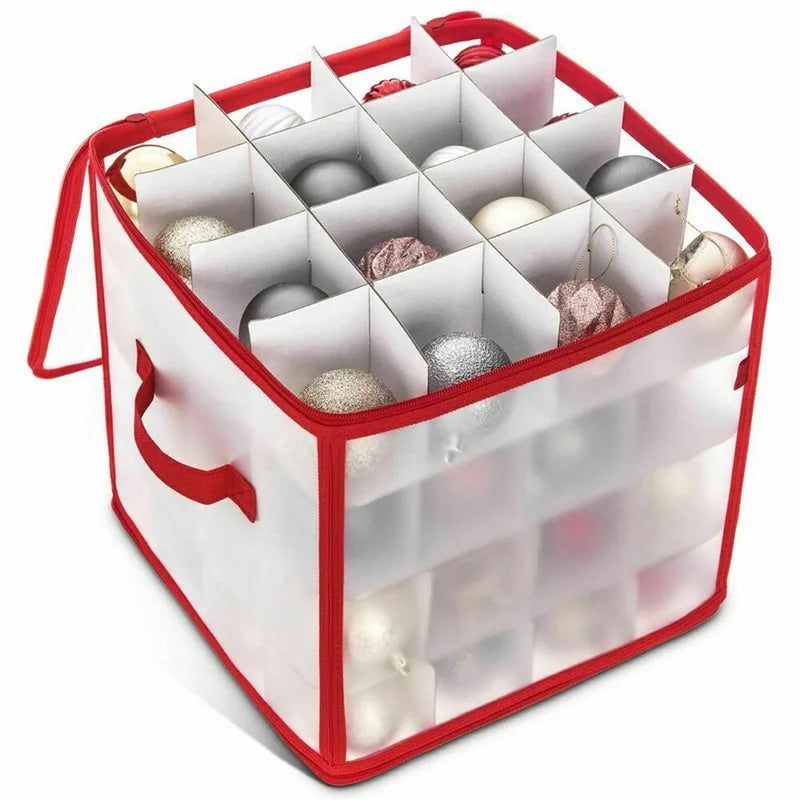 Christmas Bauble Storage Box, 64 Compartments