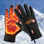 Unisex Touchscreen Winter Gloves, Knit - Polyester