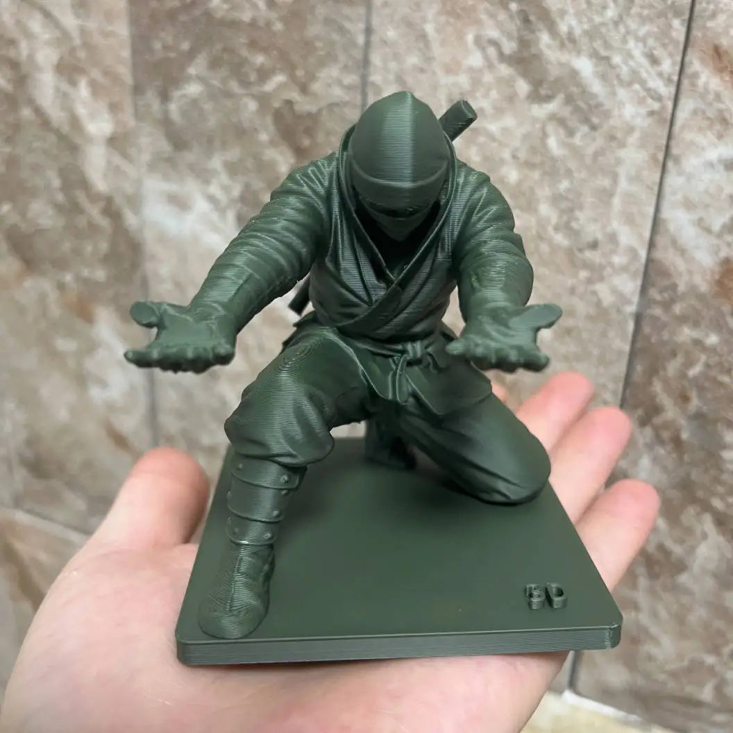 Miniature Ninja Pen Holder Desk Ornament