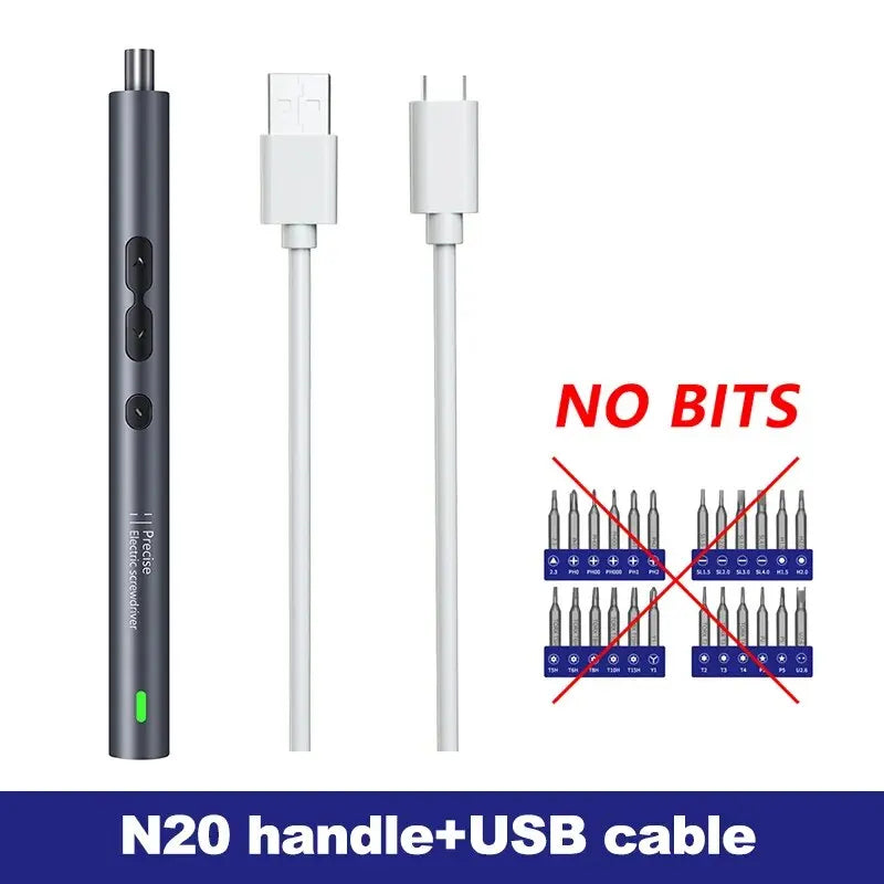 Rechargeable Electric Precision Screwdriver Set, 62 in 1