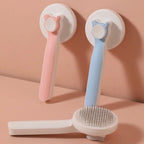 Self-Cleaning Slicker Brush, Retractable Bristles