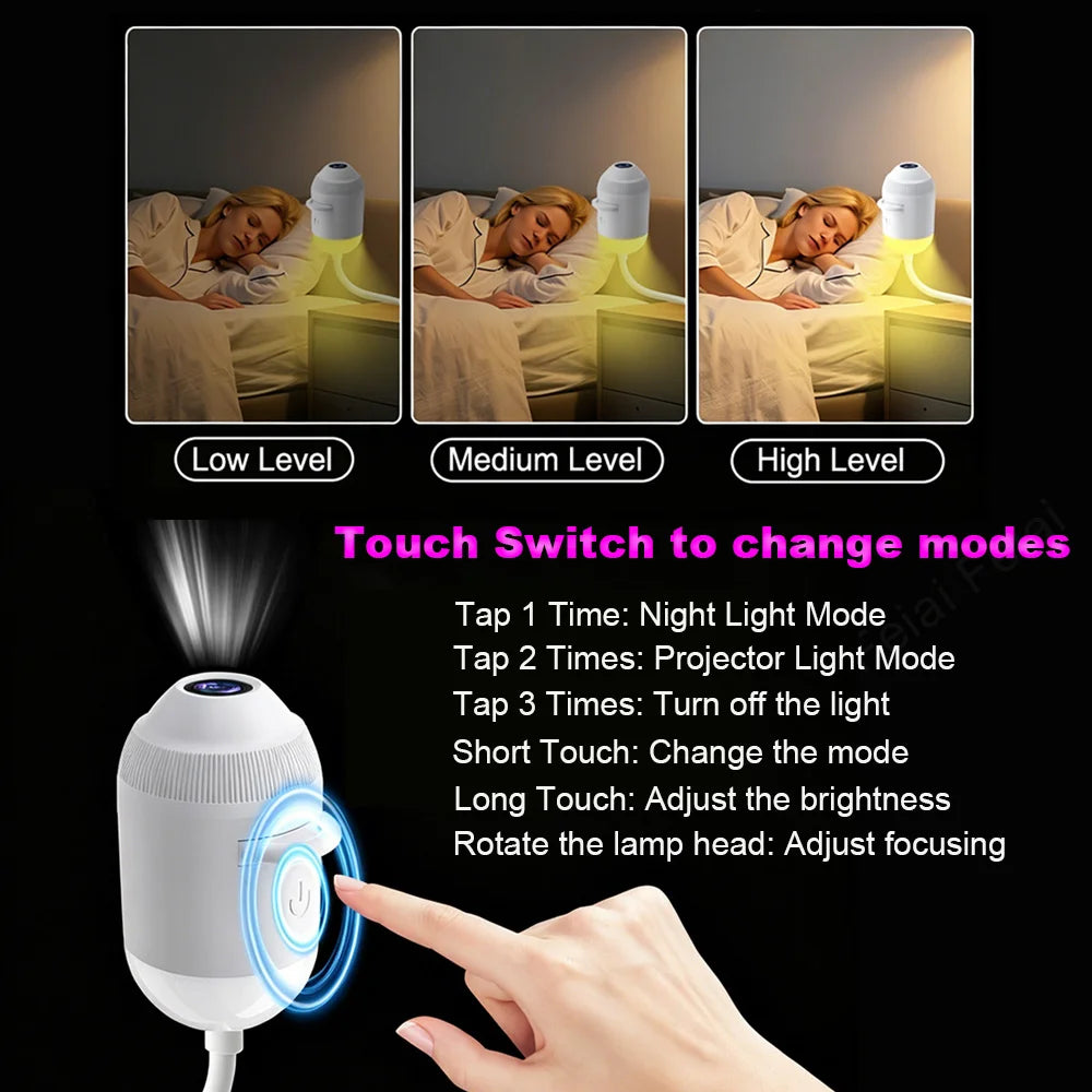 USB Car Roof Star Projector Light - ABS