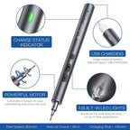 Rechargeable Electric Precision Screwdriver Set, 62 in 1