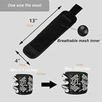 Magnetic Wristband for Screws, Nails and Drill Bits - Black