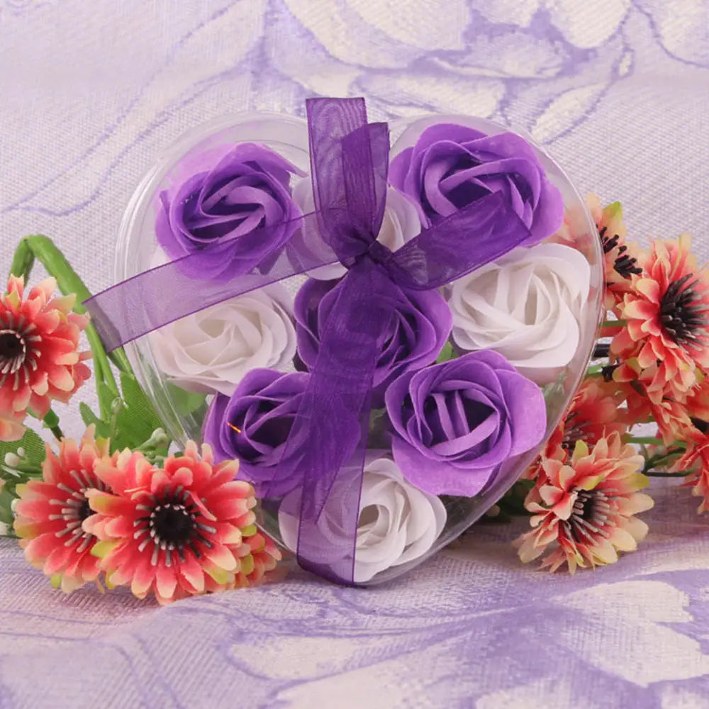 Soap Rose Flower Bouquet for Valentine's Day