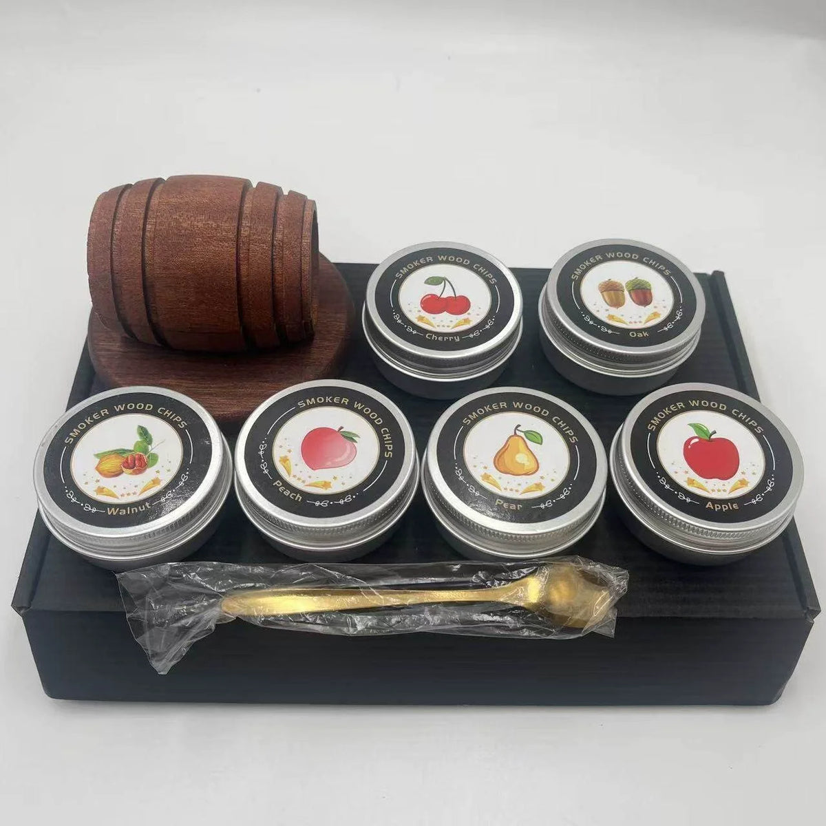 Whiskey Cocktail Smoker Kit with Wood Chips