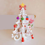 Wooden Christmas Tree Desktop Ornament
