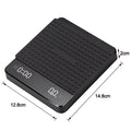 Digital Coffee Scale with Timer and LED Display - 3 kg - ABS