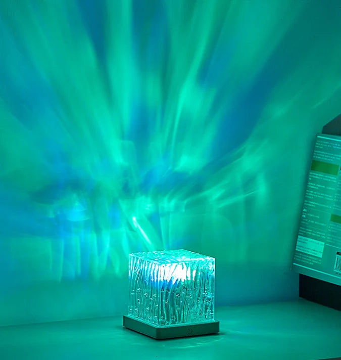 Ocean Wave Projector Night Light with Remote - ABS