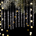 Acrylic Icicle Christmas Tree Ornaments