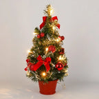 40cm Pre-Lit Mini LED Christmas Tree