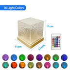 Rotating Water Ripple Night Light Projector