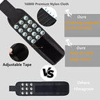 Magnetic Wristband for Screws, Nails and Drill Bits - Black