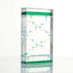 Liquid Motion Hourglass Timer, Oil Drop Desk Ornament - Resin