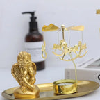 Christmas Rotating Tealight Candle Holder