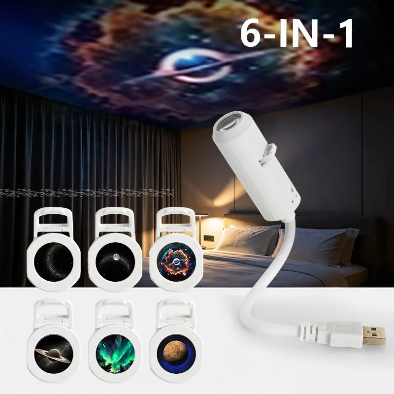 USB Starry Sky Projector Night Light