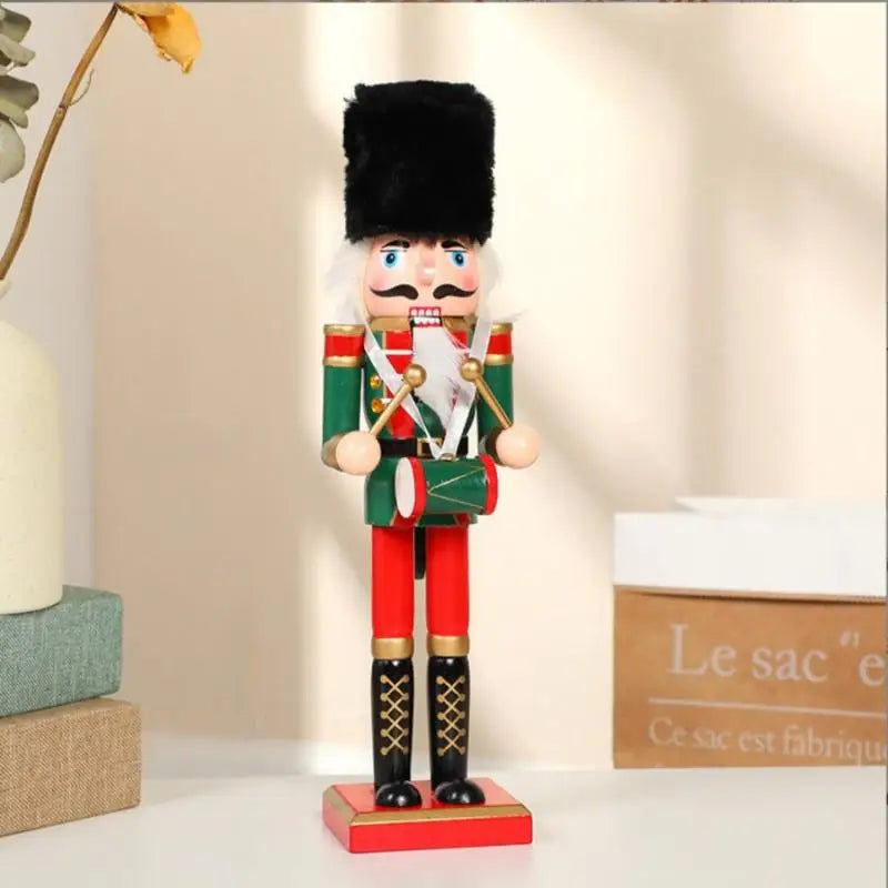 Wooden Nutcracker Christmas Ornament, 30cm - Wood