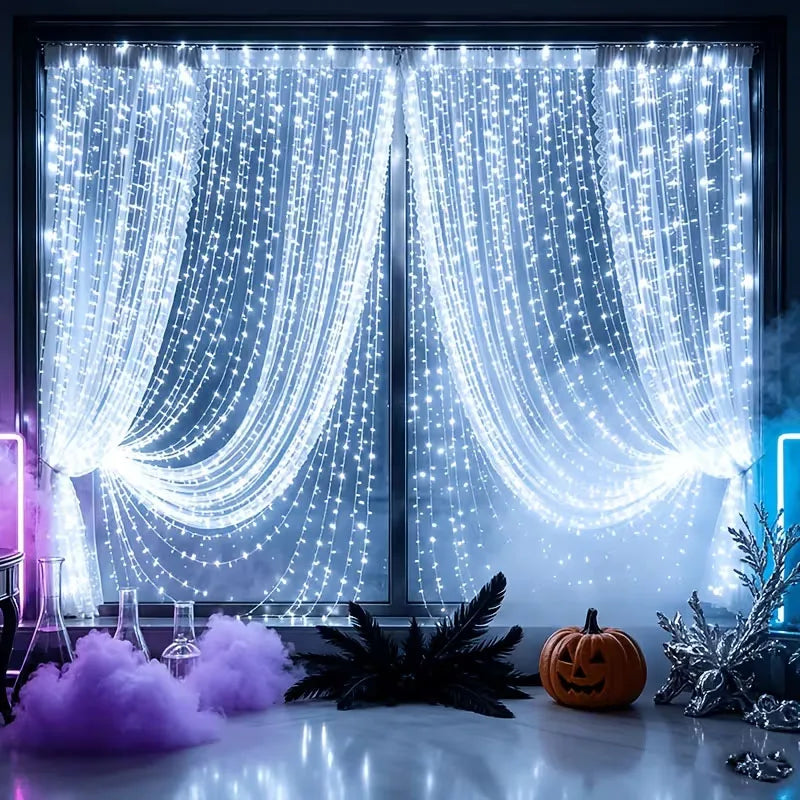 USB Fairy Curtain Lights with Remote