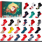 Christmas Socks Advent Calendar Gift Box