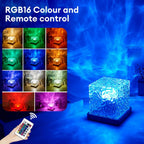 Rotating Water Ripple Night Light Projector
